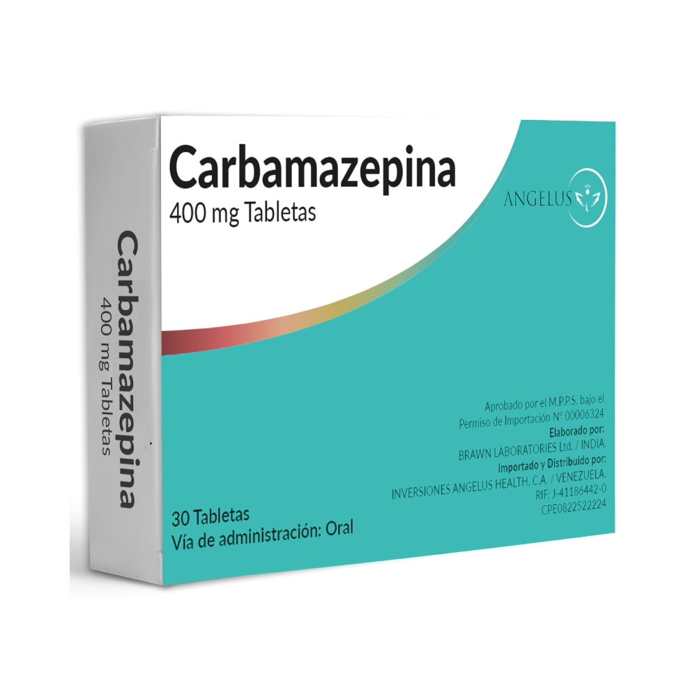 CARBAMAZEPINA 400MG X 30TABL ANGELUS