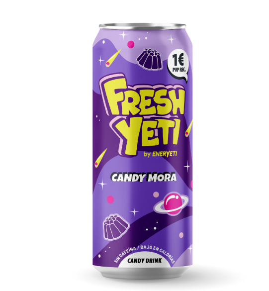 REFRESCO FRESHYETI 500ML CANDY MORA