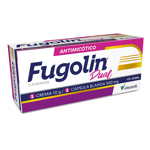 FUGOLIN DUAL 500MG X 1CAPS + 10G CREMA CLORT VINCENTI