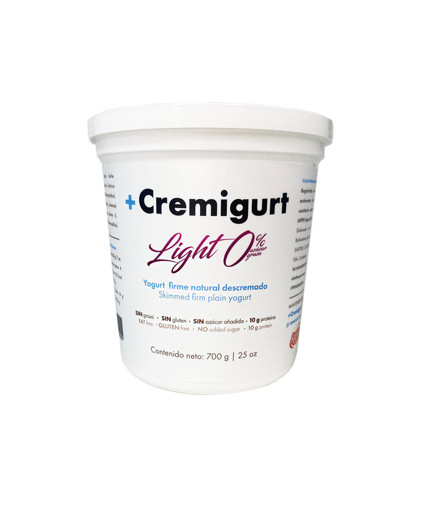 YOGURT CREMIGURT 700GR FIRME NATURAL LIGHT