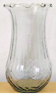 FLORERO DE VIDRIO DIAMANTE 25CM