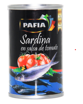 SARDINA PAFIA 155GR SALSA DE TOMATE