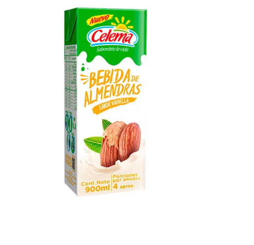 BEBIDA DE ALMEN CELEMA 900ML VAINILLA UHT