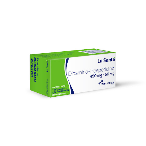 DIOSMINA HESPERIDINA 450MG 50MG X 30TABL LA SANTE