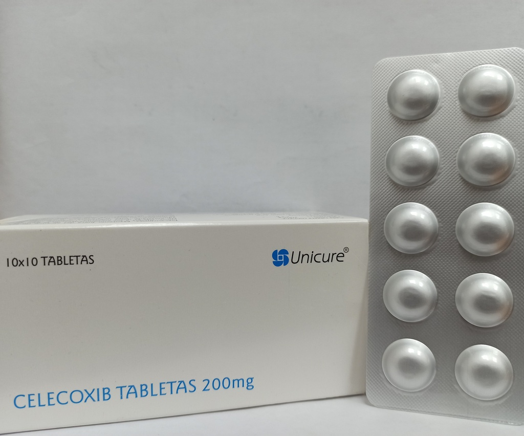 CELECOXIB 200MG X 10TABL BLISTER UNICURE***