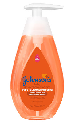 GEL DE BAÑO JOHNSONS BABY 200ML C/GLICERINA
