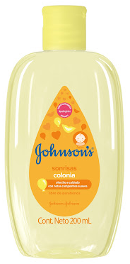 COLONIA JOHNSONS BABY 200ML SONRISAS