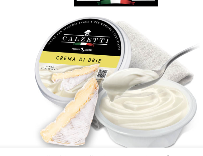 CREMA CALZETTI 125GR BRIE