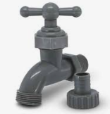 LLAVE DE CHORRO 1/2 PVC