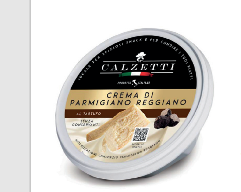 CREMA DE PARMESANO CALZETTI 125GR REGGIANO CON TRUFA