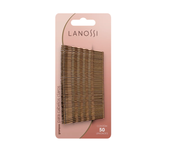 GANCHOS LANOSSI 50PZA DORADO