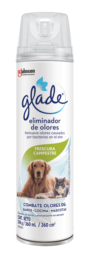 ELIMINADOR DE OLORES GLADE 360ML FRESCURA