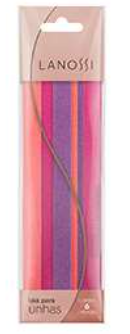 LIMA PARA UNA LANOSSI 6PZA DELGADAS