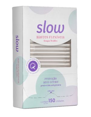 HISOPOS SLOW 150UND FLEXIBLE