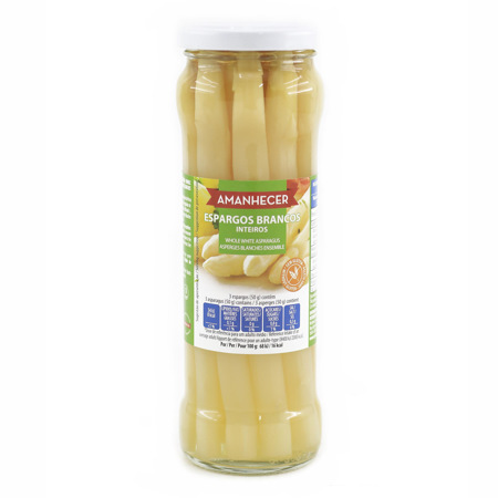 ESPARRAGOS AMANHECER 330GR BLANCOS