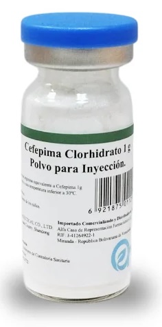 CEFEPIMA 1GR X 1AMP I.M I.V ALFA