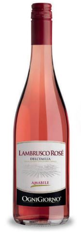VINO OGNIGIORNO 0.75LT ROSA LAMBRUSCO