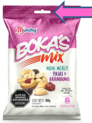 FRUTOS SECOS BOKAS 180GR MIX