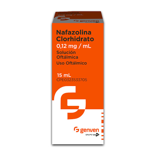 NAFAZOLINA CLORHIDRATO 0.12MG/ML SOL OFT GENVEN