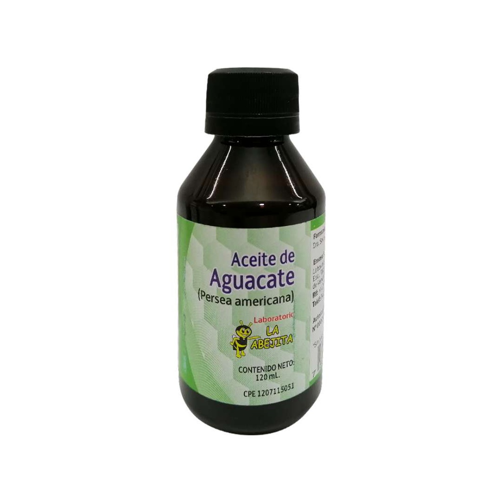 ACEITE DE AGUACATE 120ML LA ABEJITA