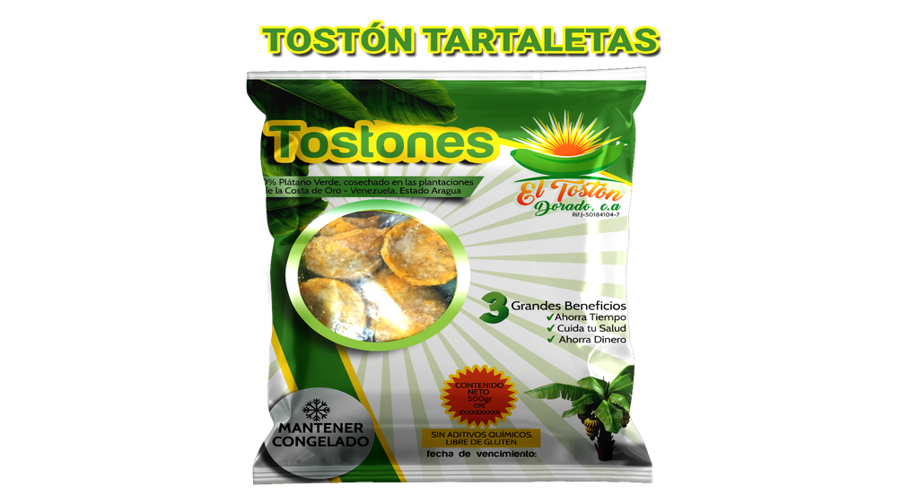 TOSTONES EL TOSTON DORADO 500GR TARTALETA