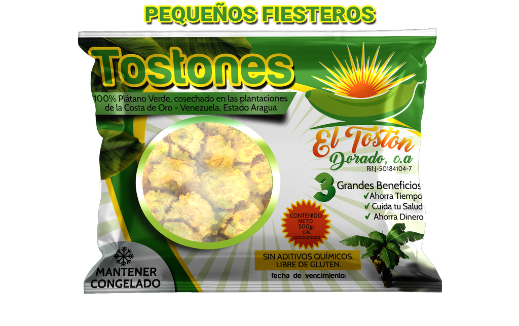 TOSTONES EL TOSTON DORADO 500GR FIESTERO