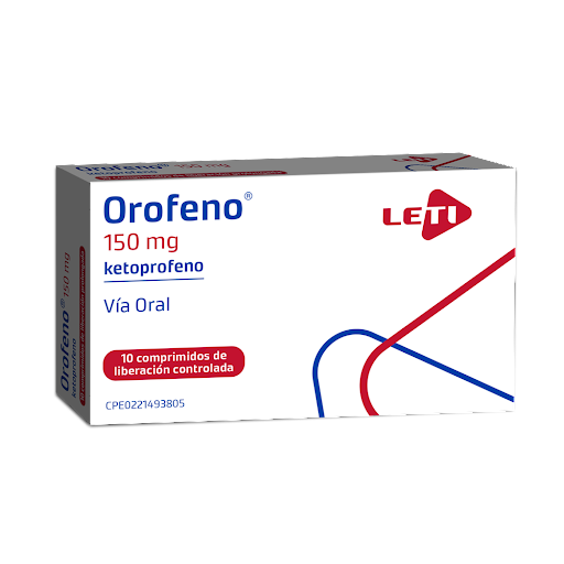 OROFENO 150MG X10TAB KETOPROFENOLETI