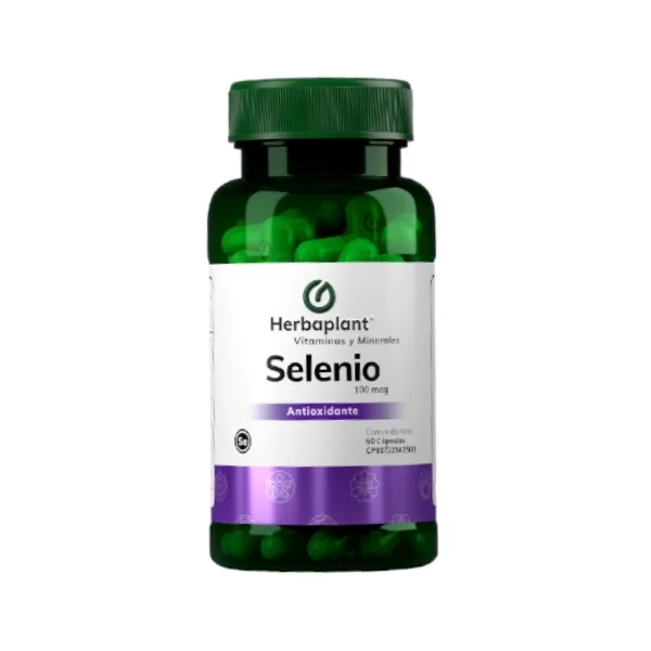 SELENIO 100MCG X 60CAP HERBAPLANT