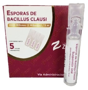 ESPORAS DE BACILLUS CLAUSI 5ML 2MILLARDOS ZUZU