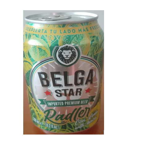 CERVEZA BELGA STAR 330ML RADLER CON LIMON LAT