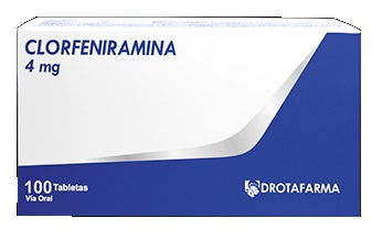 CLORFENIRAMINA 4MG X 10TABL DROTAFARMA