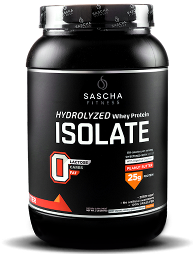 PROTEINA SASCHA FITNESS 2LB MANTEQUILLA DE MANI