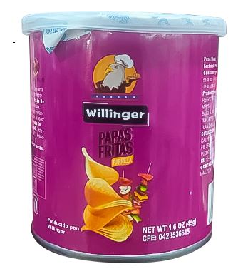 PAPAS WILLINGER 45GR ​BARBACOA