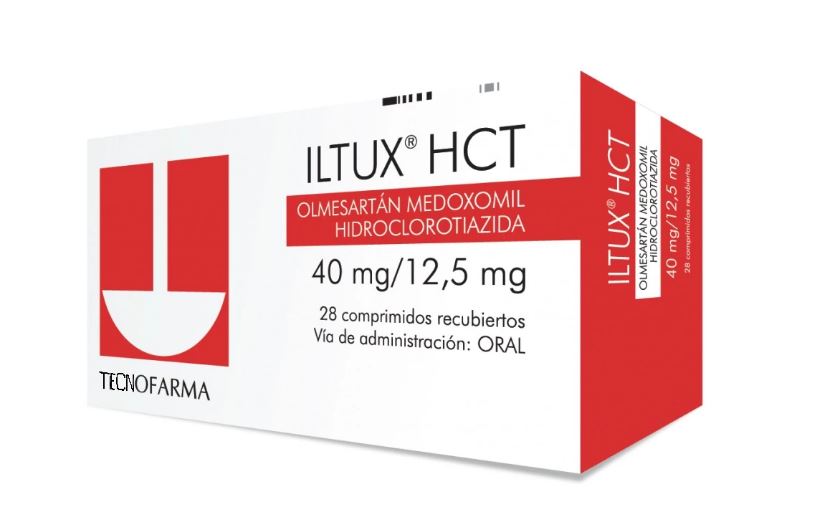 ILTUX HCT 40MG/12,5MG X 28COMP OLME HIDRO TECNOFARMA