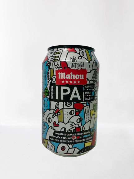 CERVEZA MAHOU 330ML IPA LATA