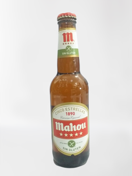 CERVEZA MAHOU 330ML SIN GLUTEN