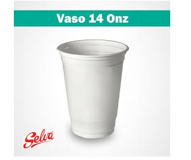 VASOS SELVA V-14 PET GRANEL TRALUCIDO