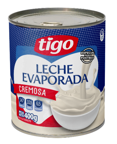 LECHE EVAPORADA TIGO 354ML CREMOSA