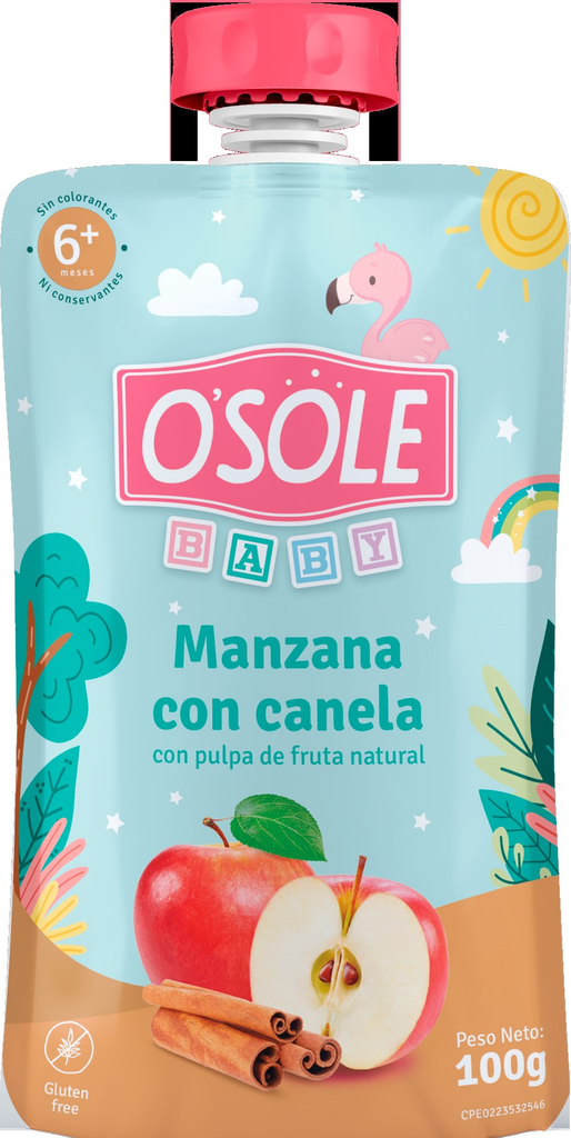 COLADO OSOLE 100GR MANZANA CANELA FLEX