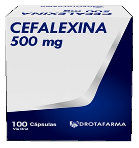 CEFALEXINA 500MG X 10CAPS DROTACA***