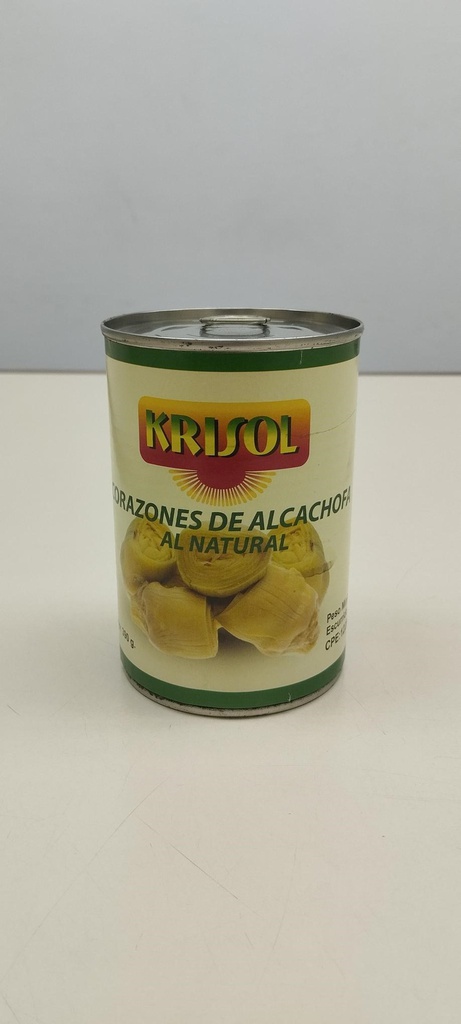 CORAZONES DE ALCACHOFA KRISOL 390GR NATURAL