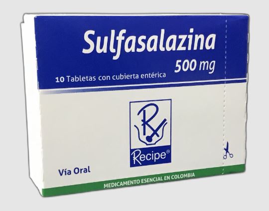 SULFASALAZINA 500MG X 10TAB BUSSIE