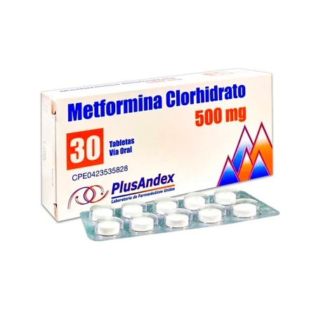 METFORMINA 500MG X 30TABL PLUSANDEX