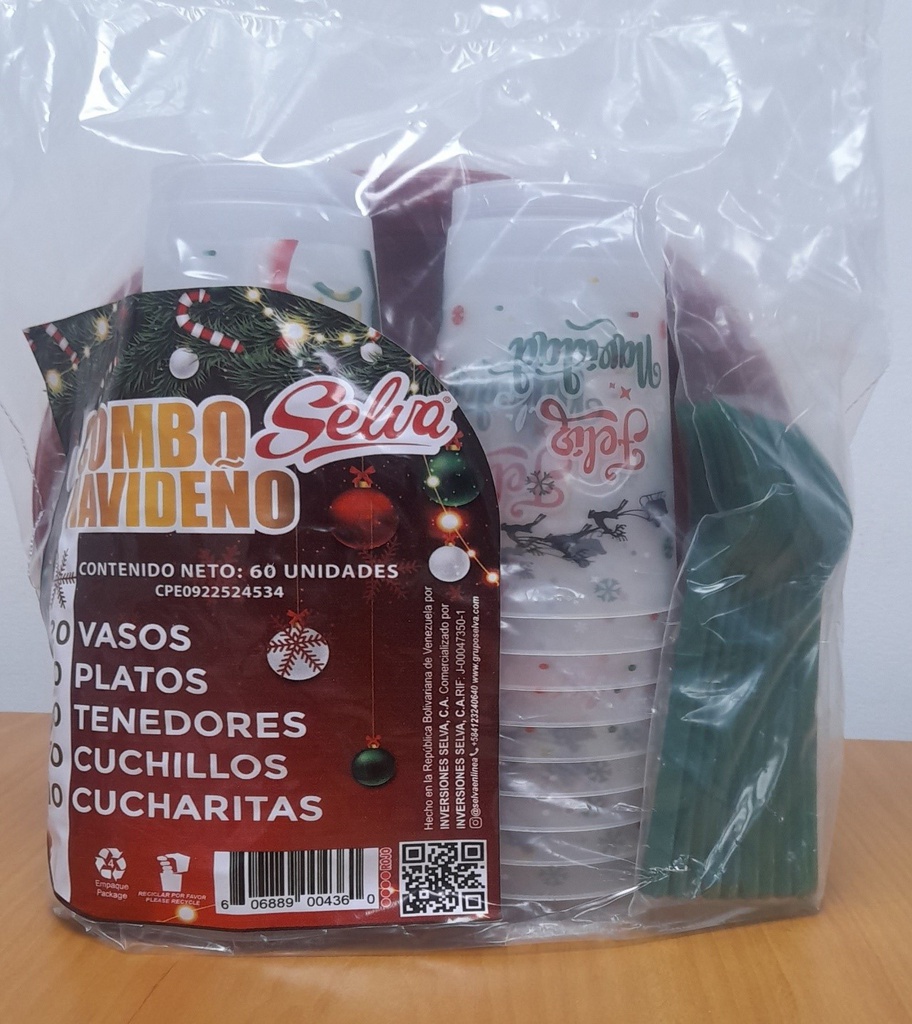 COMBO SELVA 60UND VERDE NAVIDAD