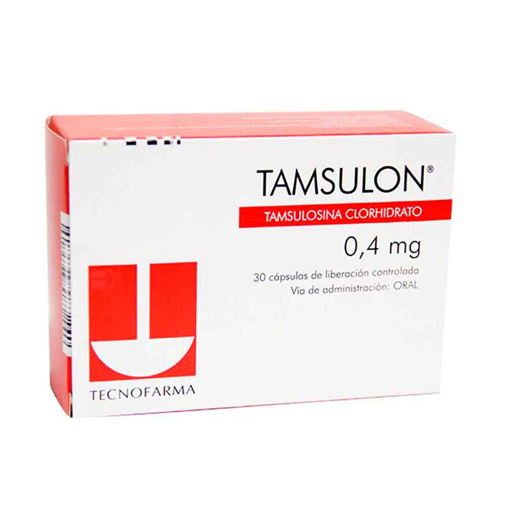 TAMSULON 0,4MG X 30CAPS TECNOFARMA