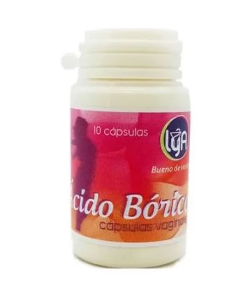 ACIDO BORICO 400MG X 10CAPS VAGINAL LYA