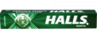 CARAMELOS HALLS X UND MENTA***