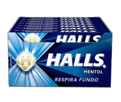 CARAMELOS HALLS X21 MENTOL