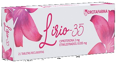 LIRIO 35 2MG 0,035MG X 21COMP CIPRO ETINIL DROTAFARMA