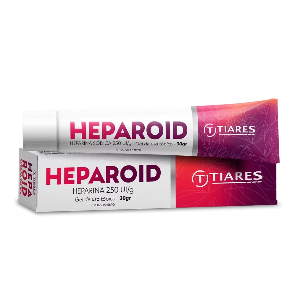 HEPAROID 250UI/G X 30GR GEL HEPARINA TOP TIARES
